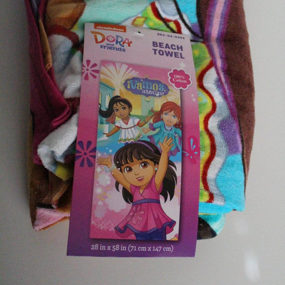 NWT Dora and Friends Beach Towel